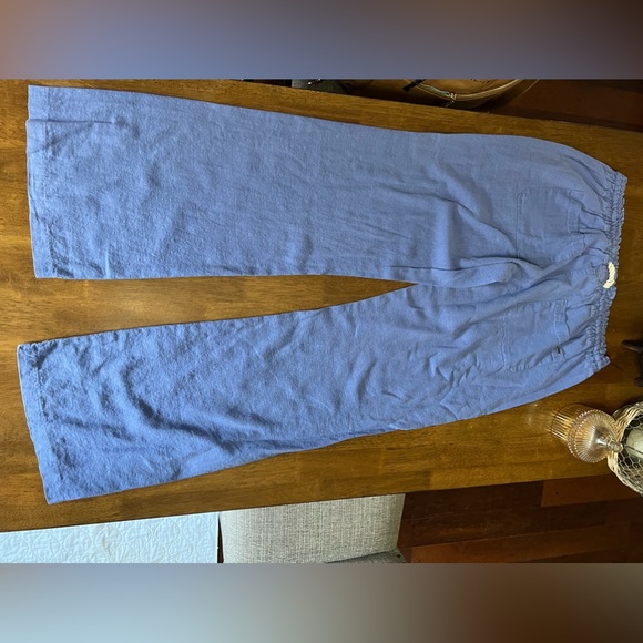 Roxy Oceanside Linen Beach Pants - Picture 9 of 11